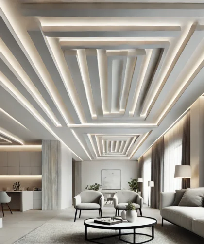 finta trave in cartongesso