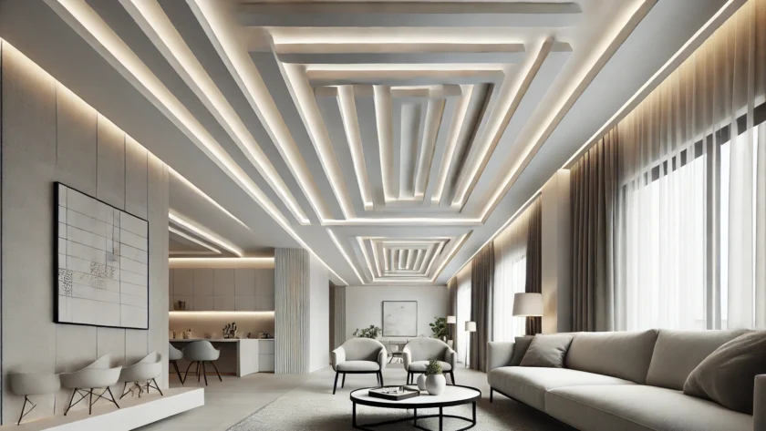 finta trave in cartongesso